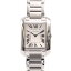 カルティエ Cartier SS タンクアングレーズMM 電池式 レディース シルバー文字盤 W5310044【中古】