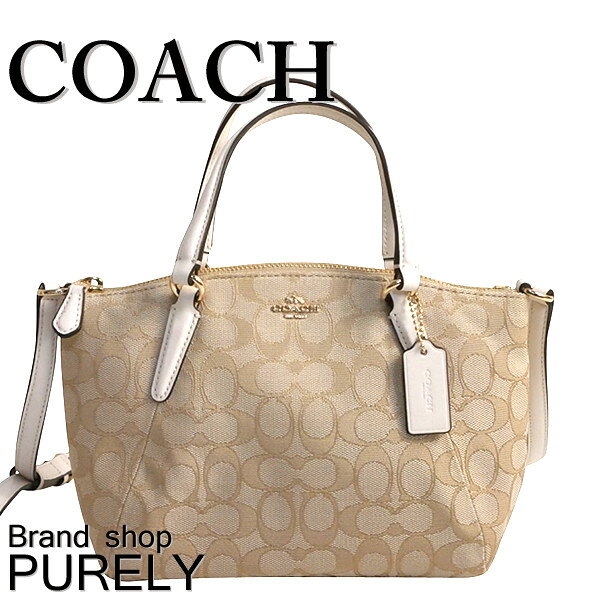 コーチ COACH バック ハンドバッグ レディース アウトレット レザー シグネチャー ミニ ケルシー サッチェル F57830 IMDQC ライトカーキ×チョーク コーチ COACH レディース WWW