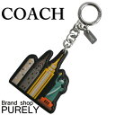 コーチ COACH 小物 キーホルダー アウトレット PVCレザー チャーム F58506 SVA47 メタル&レザー コーチ COACH レディース UUU