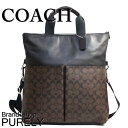 コーチ COACH バック ショルダーバッグ トートバッグ メンズ アウトレット レザー シグネチャー 2WAYバッグ F54774 MABR ブラウン コーチ COACH メンズ BJ MMM