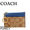 【週末限定ポイント5倍】コーチ COACH 小物 レディースコインケース レディース アウトレット PVC×レザー コインケース カードケース 定期入れ F88208 IMQBA カーキディープアトランティック コーチ COACH レディース WWW