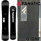 22-23 FANATIC/ファナティック G-ONE メンズ スノーボード カービング 板 2023 予約商品