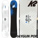 22-23 K2/ケーツー RAYGUN POP レーガンポップ メンズ レディース パウダー スノーボード 板 2023