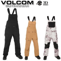 22-23 VOLCOM/{R CRESTON 3DSTRETCH BIB overall fB[X hrupc Xm[{[hEFA Xm[EFA[ 2023 \񏤕i