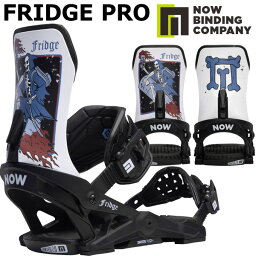 23-24 <strong>NOW</strong> BINDING/ナウバインディング FRIDGE PRO フリッジプロ スケートテック メンズ レディース ビンディング バインディング スノーボード 2024