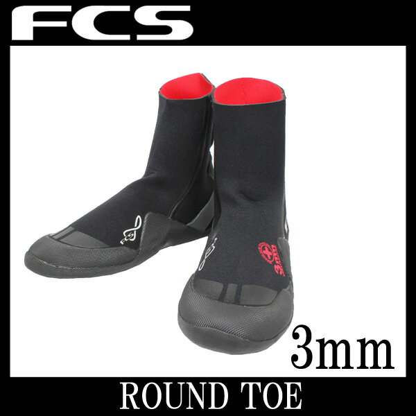 FCS エフシーエス サーフブーツ 3mm ROUND TOE 冬用...:auc-breakout:10026732