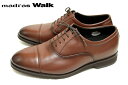 【送料無料】 madras Walk/マドラス ウォーク MW8000 防水 ゴアテックス GORE-TEX 本革 ストレートチップ 4E 幅広 レースアップ☆ブラウン 【smtb-tk】