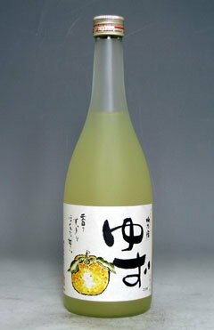 【柚子独特の香りと風味が華やか!!】梅乃宿　ゆず酒　720ml