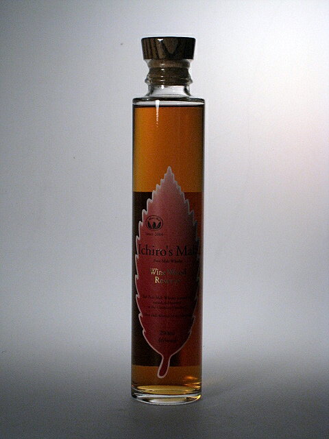 イチローズモルト ワインウッドリザーブ 46％ 200ml ギフトパッケージ父の日 ウイスキーICHIRO'S MALT Pure Malt Whisky Wine Wood Reserve 46% 20cl　 with gift package Chichibu Distillery