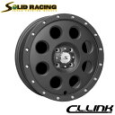 【送料無料】ソリッドレーシング i metal X 15 15x4.5J +43 100-4穴 ブラック