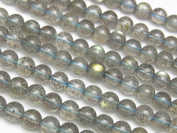 BELLPIERI▼ラブラドライト 丸玉 4mm No.2...:auc-colorfulbeads:10016605