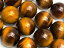 イエロータイガーアイ 丸玉 14mm▽ タイガーズアイ 虎目石 Tiger's eye ラウンド 丸ビーズ 連売り 天然石 ビーズ パワーストーン パーツ アクセサリー 素材 材料 1,980円