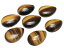 【粒販売】イエロータイガーアイ カボション 24×17mm【1コ販売】▽ タイガーズアイ 虎目石 Tiger's eye ルース 粒売り 天然石 ビーズ パワーストーン パーツ アクセサリー 素材 材料 490円