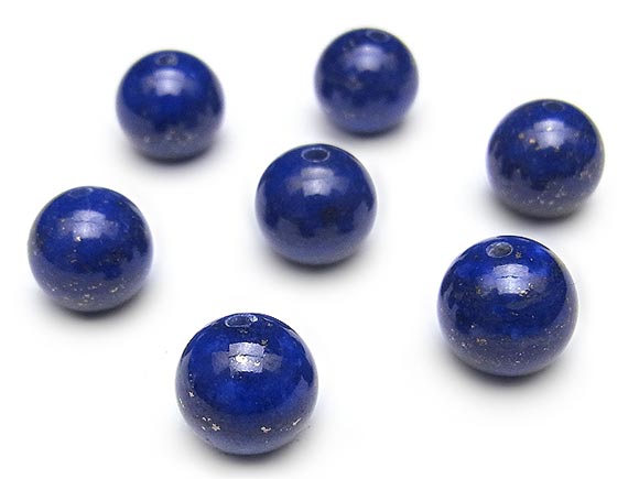 BELLPIERI▼【粒販売】ラピスラズリ 丸玉 8mm【2粒販売】...:auc-colorfulbeads:10016818