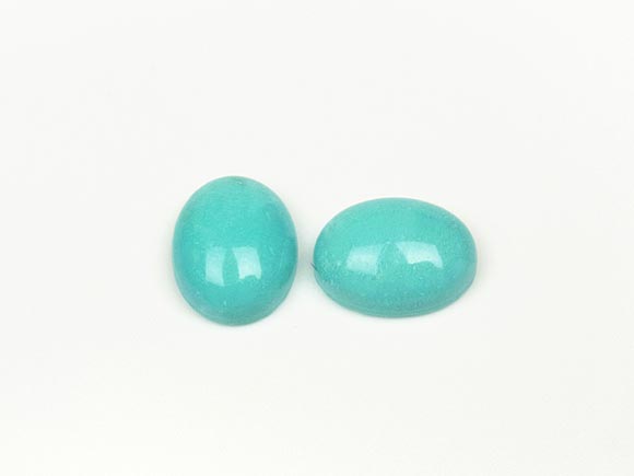 BELLPIERI▼アリゾナ産 ターコイズ カボション 9×7mm No.4【1コ販売】...:auc-colorfulbeads:10003859