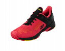 YONEX ヨネックス オムニ・クレー用テニスシューズ SHTS2MGC パワークッションソニケージ2MGC レッド×ブラック(053) 3E設計