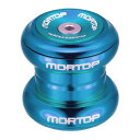 (モートップ/MORTOP)(自転車用ヘッドパーツ)BD-1 ヘッドセット HS-110B ブルー