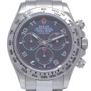 ROLEX ロレックス オイスター パーペチュアル コスモグラフ デイトナ 116509 D番 2005年製 ブラック ダイヤル 文字盤 自動巻 オートマチック 40mm 750 WG ホワイトゴールド メンズ 無垢