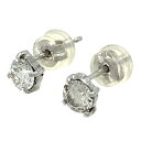 【飯能本店】 ノンブランド 0.31ct 0.30ct ダイヤモンド スタッド レディース ピアス Pt900プラチナ DH60613【大黒屋質店出品】 【中古】【送料無料】【店頭受取対応商品】