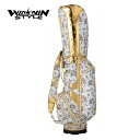 ウィンウィンスタイル WINWIN STYLE YANCHA SKULL ROSE ヤンチャスカルローズ キャディバッグ CB-357 キャディバッグ GH10496【大黒屋質店出品】 【送料無料】