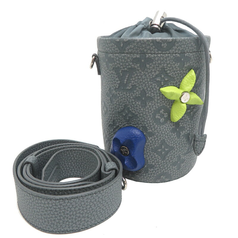 【飯能本店】 ルイ・ヴィトン チョーク ポーチ レディース・メンズ ショルダーバッグ M81572 トリヨン クライミング グレー系 DH89997【大黒屋質店出品】 【中古】【送料無料】【店頭受取対応商品】