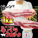 牛バラブロック1kg入 冷凍 アメリカ産またはオーストラリア産 【牛肉】【焼肉】【BBQ】【バーベキュー】10P03Dec16