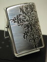 ジッポーライター: Zippo 3D Type // クロス // 【3面連続柄】 銀燻し シルバー 《タトュー》 エッチング 彫刻 くろす Cross SV ☆豪華!!☆ 【あす楽対応】 【楽ギフ_包装】 【父の日】 【ジッポ】 【ジッポー】 【ライター】 【ダルマヤ】