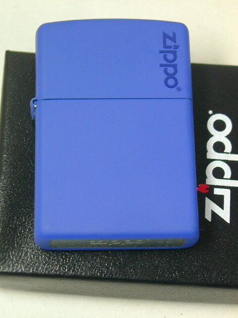 ★定番シリーズ★ ジッポーライター： Zippo ブルーマット 【無地レギュラー】 #229ZL ☆おしゃれ!!☆