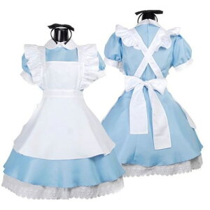 アリスコスプレディズニーコスチューム大人ハロウィンかわいいメイド服不思議の国のアリス風仮装アリスコスプレ大人アリス風コスプレ【ハロウィン/コスプレ/コスチューム/衣装/仮装/HALLOWEENパーティーグッズ】【あす楽/即納】