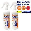 除菌スプレー 抗菌 除菌 消臭スプレー 日本製 300ml 2本 ウイルス除去 ウイルス対策 Belicleen ベリクリーン プロ