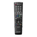 【メール便発送も可能】 SHARP純正パーツ テレビ用リモコン 0106380347 ブラック色 AQUOS シャープ 【RCP】 05P27May16