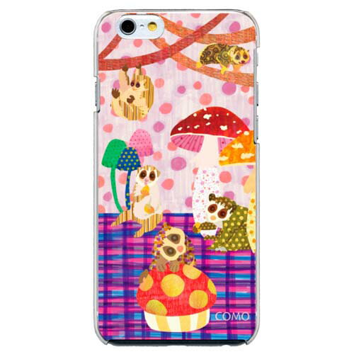 iPhone6s iPhone6 ケース カバー COMOデザイン スローロリスの森 かわいい デザイナー ブランド iphoneケース アイフォン スマホケース スマホカバー iPhone6s iPhone6 ケース カバー COMOデザイン