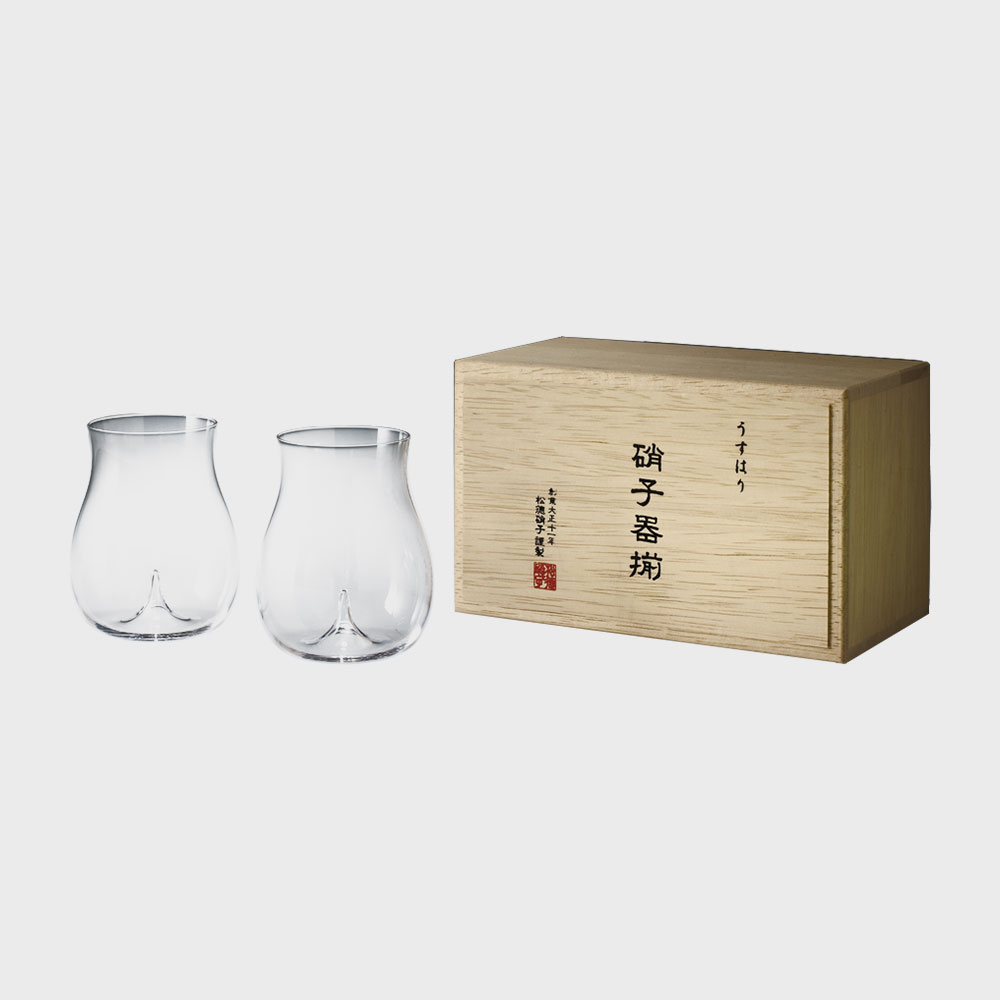 【エントリーでランク別最大ポイント+10倍】松徳硝子/うすはりグラス/日本酒 グラス/大吟…...:auc-designshop:10000962