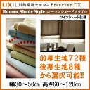 ツインシェード ローマンシェード 幅30〜50 丈60〜120cm LIXIL/川島織物セルコン ブランシェDX