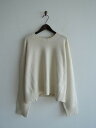 【美品】 FOXX +WALSH ウールブレンドクルーネック...