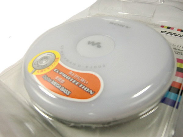 ソニー SONY CD ウォークマン ホワイト ポータブル CDプレーヤー WALKMAN D-EJ002 W NEW 【新品】