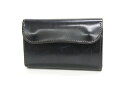 【WILDSWANS】ワイルドスワンズ BYRNE バーン 3つ折り 財布(小銭入れあり) コインケース カード入れ ベルギー牛革 (サドルプルアップ) レザー ブラック 箱付き 日本製【中古】