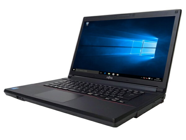 中古パソコン【Windows10】[F136A][無線LAN対応] 富士通 LIFEBOOK A553/H (Celeron 1000M 1.8GHz 4GB 320GB DVD-ROM Windows10 Professional 64bit)【中古ノートパソコン】【アウトレット】
