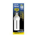 東芝 電球形蛍光灯 ネオボールZ ミニクリプトン電球60Wタイプ(口金E17) D15形 昼光色 EFD15ED/13-E17