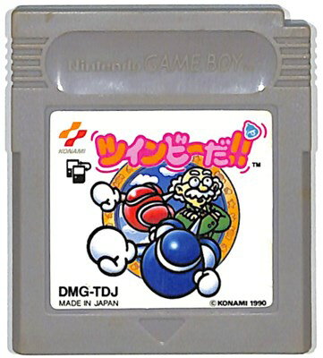 GB ツインビーだ！ 色ヤケ有（ソフトのみ）【中古】...:auc-egames:10002034