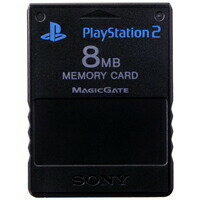 PS2 SONY純正 メモリーカード【8MB】 （ブラック） 初期化済 プレステ2【中古】...:auc-egames:10002306