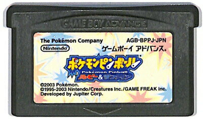 GBA ポケモンピンボール ルビー＆サファイア （ソフトのみ）【中古】