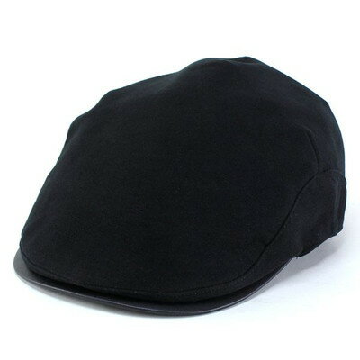 ハンチング帽 メンズ ハンチング 帽子 / ミラショーン フランネル コットン フェイクレザー 秋冬 【P06Dec14】