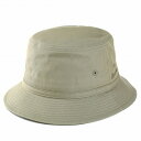 帽子 ハット ボルサリーノ Borsalino メンズ 撥水加工 コットンツイル バケットハット サハリハット オールシーズン オリーブ 送料無料 紳士 男性用 ギフト 日本製 トレッキング アウトドア (帽子通販 ぼうし 紳士帽子 おしゃれ) 敬老の日