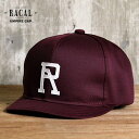 Racal【ラカル】 キャップ メンズ レディース オールシーズン アンパイヤキャップ コットンツイル素材 ラカルロゴ ワイン 【帽子】【ハット 】【キャップ 】【ニット帽】 【春夏】 【セレクトショップ 】