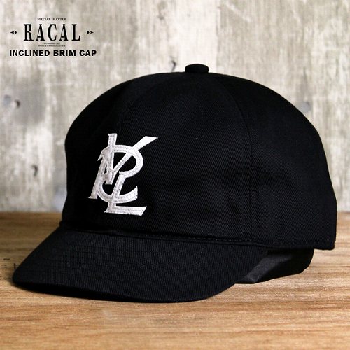 Racal【ラカル】 ベースボールキャップ　コットン ブランド BBキャップ 帽子 スポーティー ストリート ブラック 【帽子】【ハット 】【キャップ 】【ニット帽】 【春夏】 【セレクトショップ 】 【楽ギフ_包装】