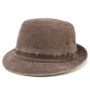 ハット 帽子 アルペンハット コーデュロイ コール天 ボルサリーノ コットン 紳士 ファッション ブラウン borsalino 敬老の日