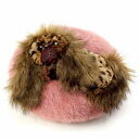 バラ色の帽子 ペキニーズ モヘアベレー レディース ばら色 ベレー帽 秋冬 帽子 Barairo no boushi ピンク 【beret】