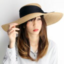 バラ色の帽子 ペーパーブレード大キャペリン レディース ばら色 ハット 女優帽 帽子 つば広 Barairo no boushi 生成 ベージュ(婦人帽子 女性 おしゃれ 女性用 ぼうし 通販 ELEHELM帽子通販専門店 つば広ハット ツバ広)