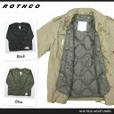 【 あす楽 】即納★ROTHCO[ロスコ] M-65フィールドジャケット専用キルティングライナー(全3色)/ 防風 保温 M65